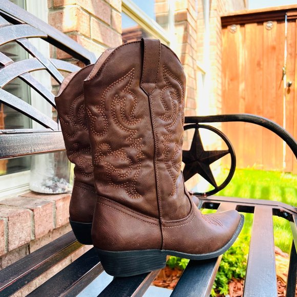 ‼️ SOLD ‼️ Cowgirl Western Boot - Austin Trading Co. Sz 10 - Picture 3 of 8